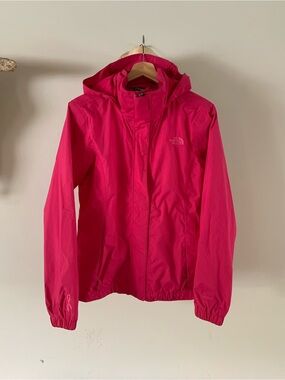 The North Face Pink Breast Cancer Awareness Hooded Rain Jacket